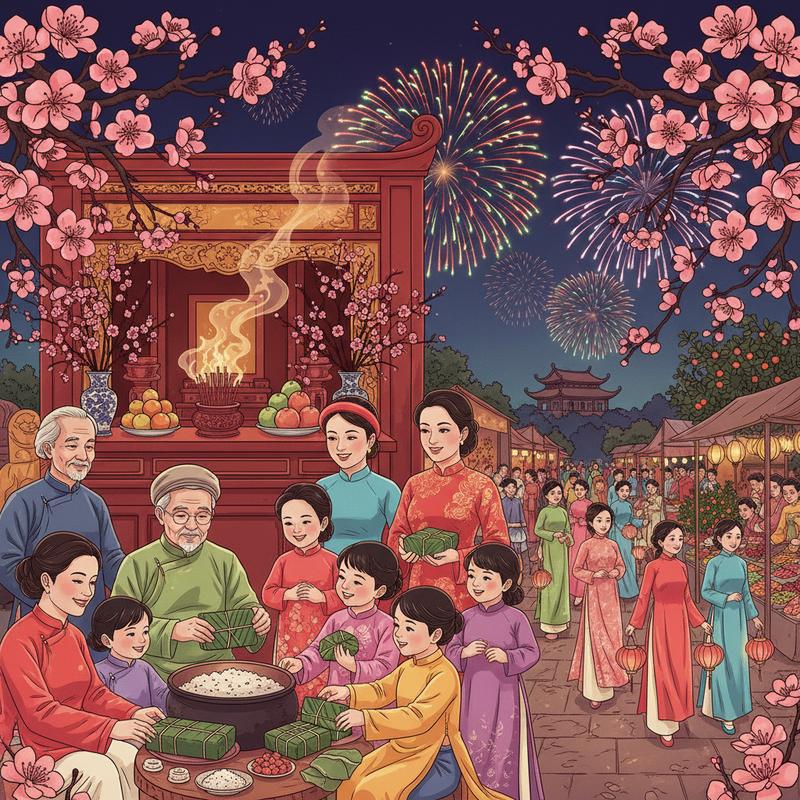 Tết Miền Bắc: Lễ Hội và Trải Nghiệm Tâm Linh Đậm Đà Bản Sắc Việt