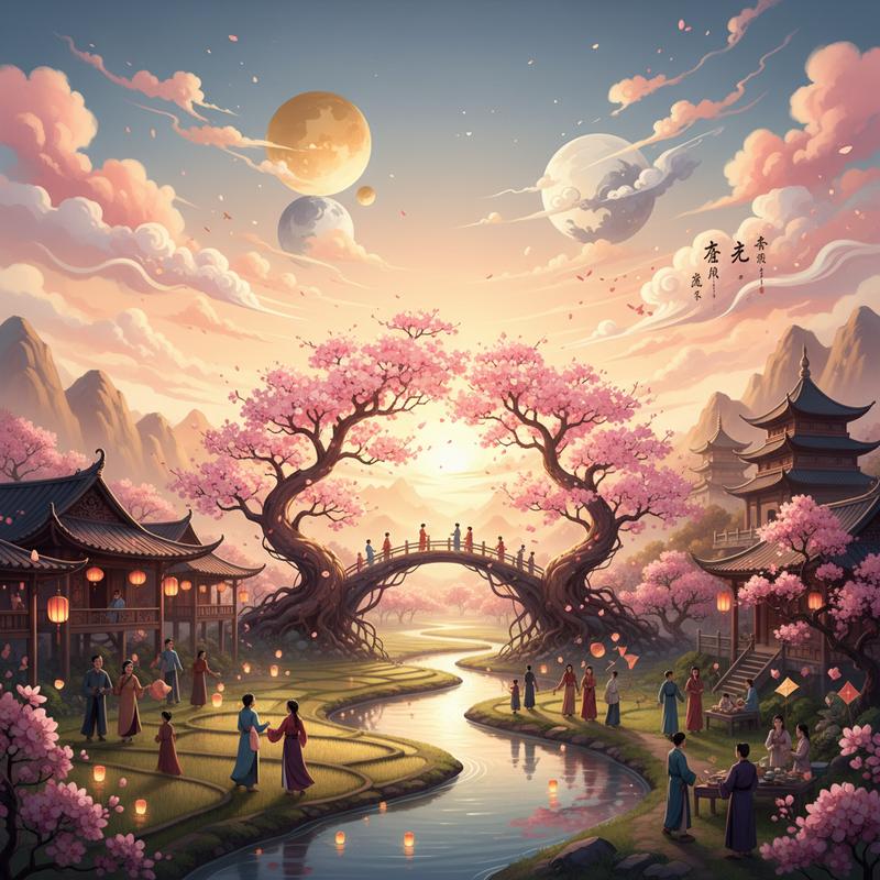 Truyền Thuyết Hoa Đào: Giao Thoa Văn Hóa Việt - Trung