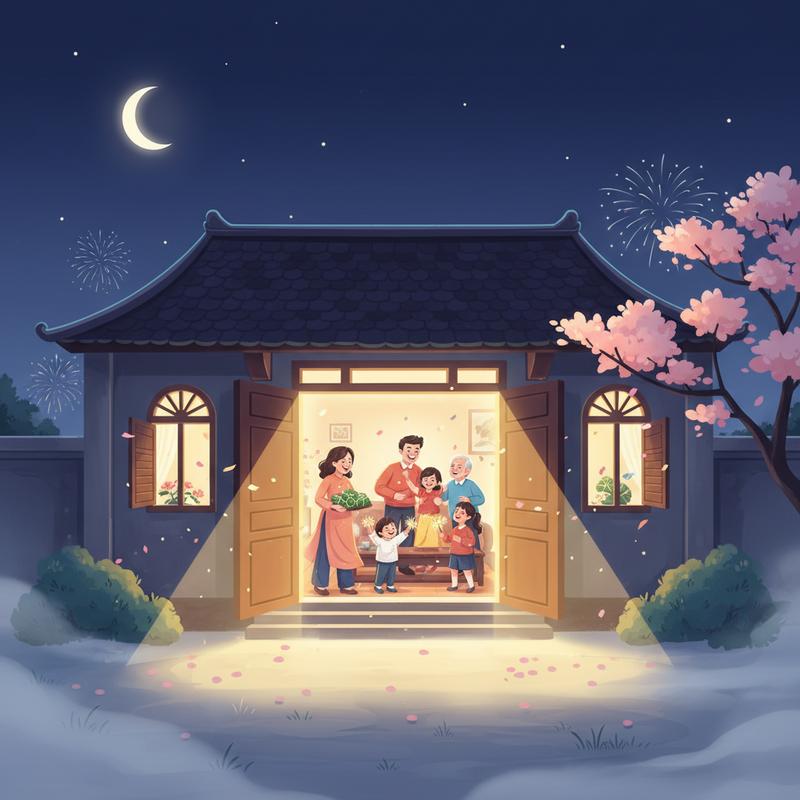 Tại Sao Không Nên Đóng Kín Cửa Chính và Cửa Sổ Đêm Giao Thừa?