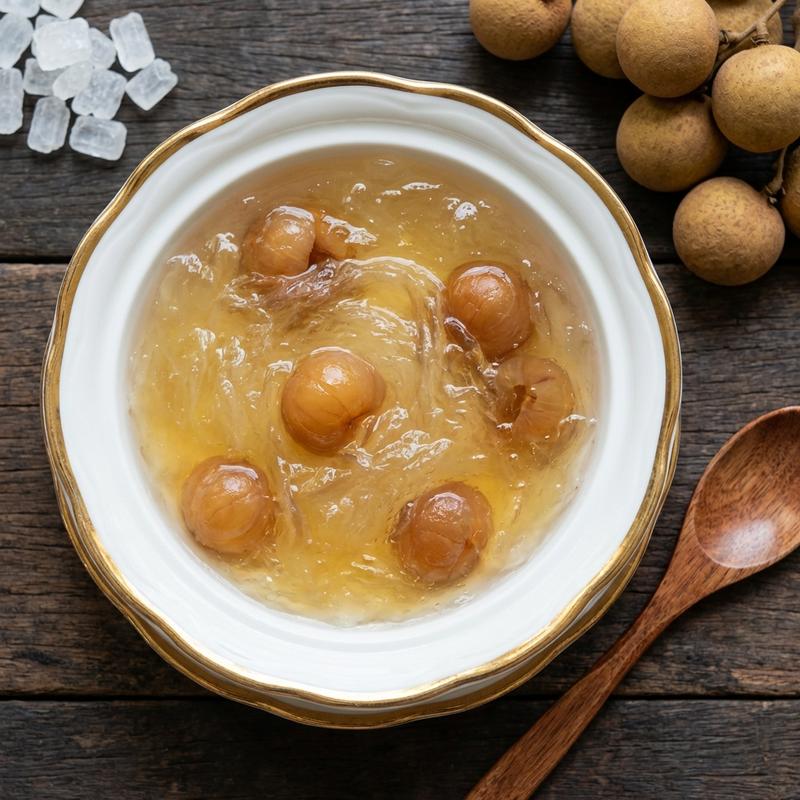 Hướng Dẫn Cách Làm Yến Chưng Long Nhãn Chuẩn Vị Cung Đình Bổ Huyết