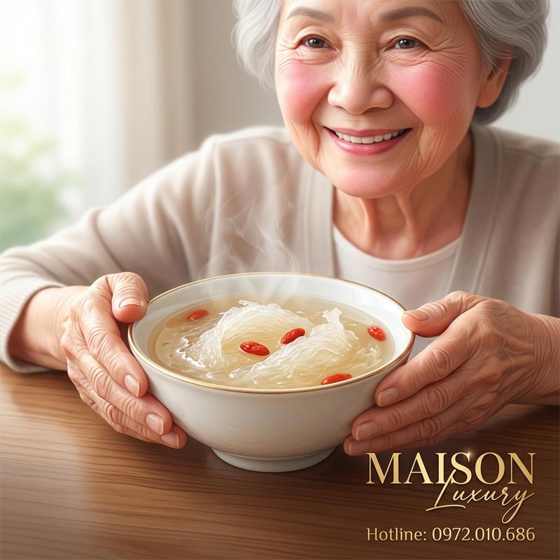 Yến Sào: Bí Quyết Cho Làn Da Hồng Hào Và Thần Sắc Minh Mẫn Ở Người Già