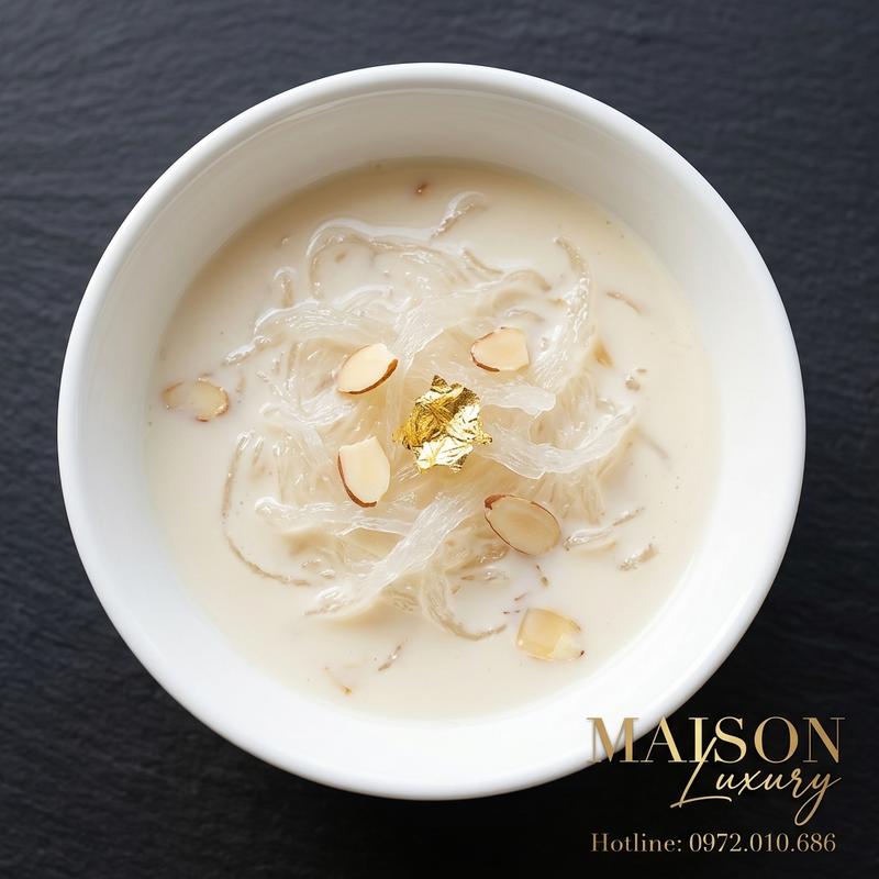 Chưng Yến Sào Với Sữa Hạnh Nhân: Bí Quyết Bổ Sung Canxi Cho Người Già