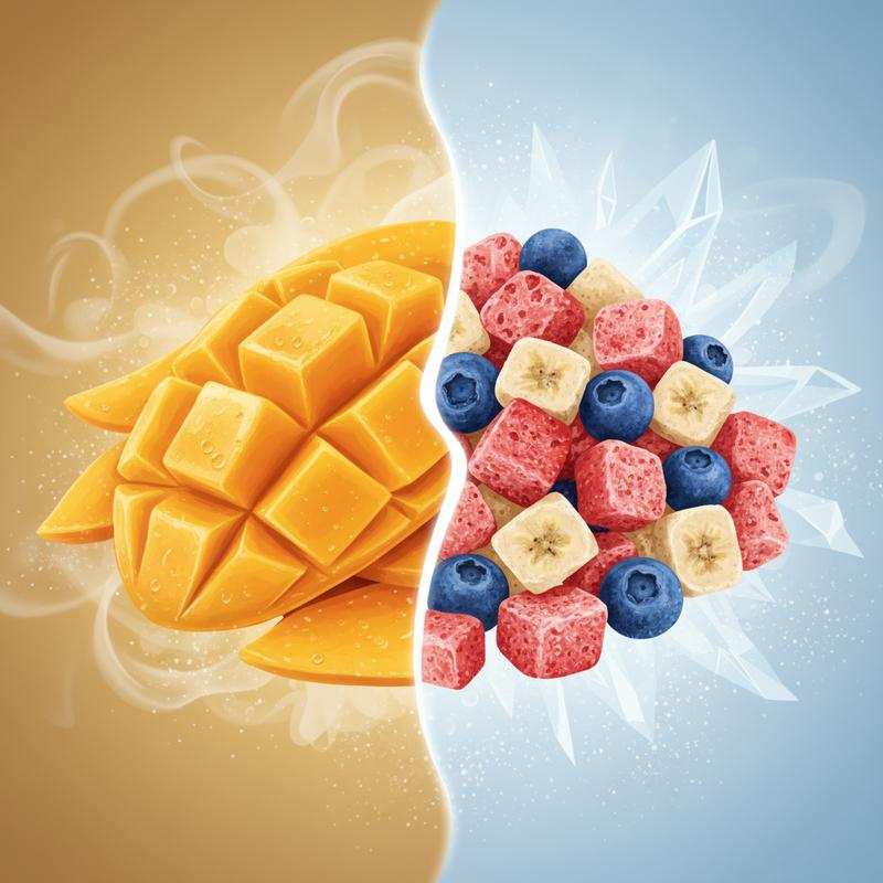 Giải Mã Sấy Dẻo Và Sấy Giòn: Sự Khác Biệt Về Quy Trình Chế Biến Và Hương Vị