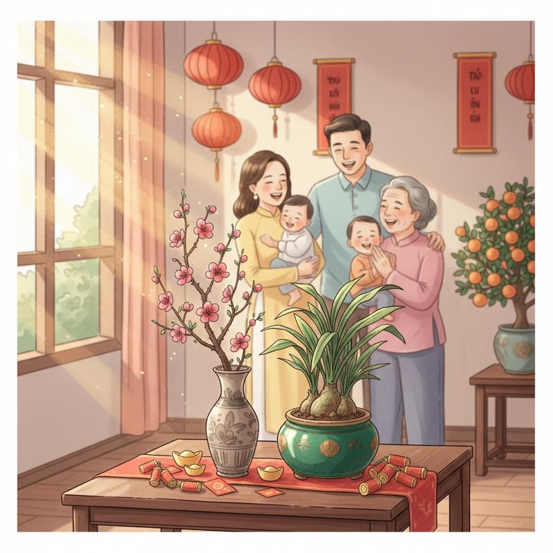 So sánh chi phí: Cành Đào mini và Chậu Tiên Ông cho Tết