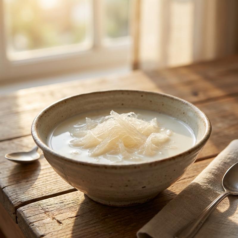 Bí Quyết Chưng Yến Sữa Tươi Không Đường Cho Bé Ngủ Ngon