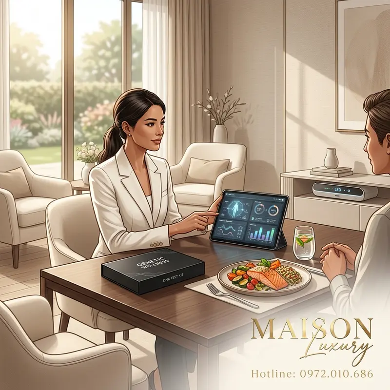 Maison Luxury: Triết lý đồng hành cùng kỷ nguyên sống khỏe chủ động của giới thượng lưu