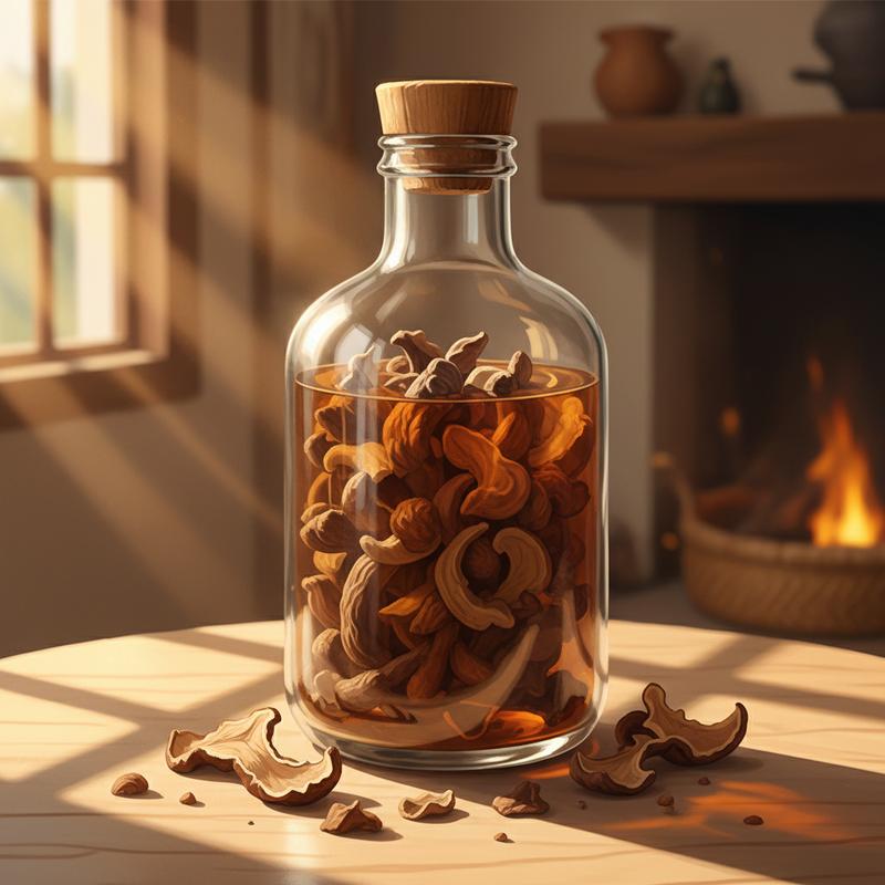 Nấm mối sấy khô ngâm rượu: Lợi ích vàng cho sức khỏe