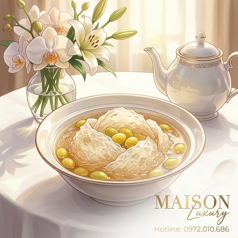 Cách Chưng Yến Với Bạch Quả Tăng Cường Tuần Hoàn Máu Não Cho Người Cao Tuổi