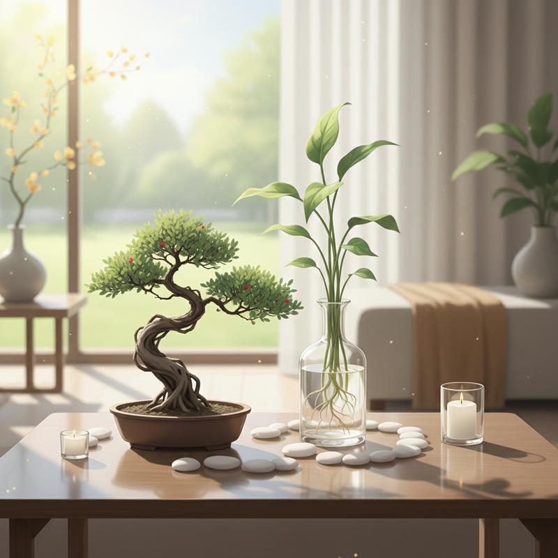 Xu Hướng Bonsai Mini và Cây Thủy Canh Chưng Tết Tối Giản