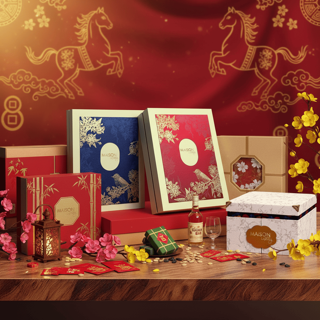 Đánh giá bộ sưu tập Quà Tết Maison Luxury 2026: Tinh tế trong từng thiết kế