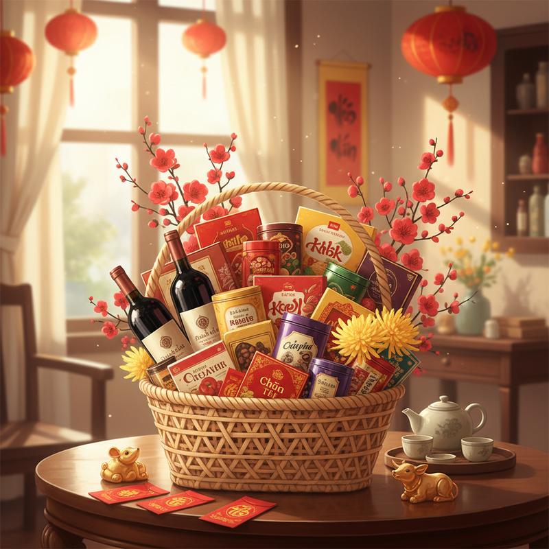 Giỏ Quà Tết 2026: Gắn Kết Yêu Thương, Trao Trọn Vẹn Ý Nghĩa