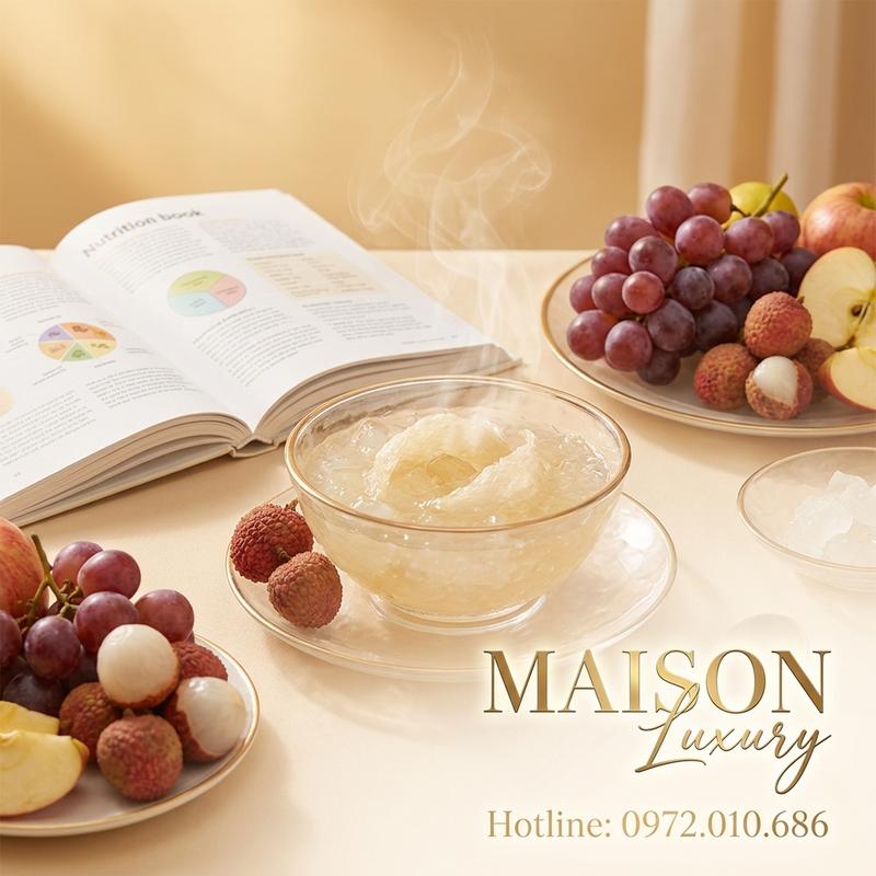 Ngăn ngừa mất cơ tuổi già: Thực đơn bổ sung yến sào định kỳ