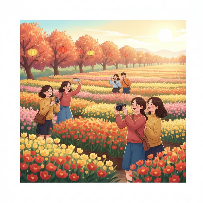 Hướng Dẫn Tham Quan Làng Hoa Sa Đéc & Chợ Hoa Xuân TP.HCM