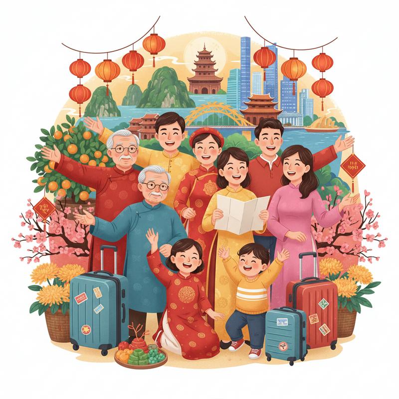 Xu Hướng & Lập Kế Hoạch Du Lịch Tết Toàn Diện