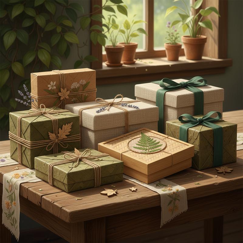 Thiết Kế Hộp Quà Hữu Cơ & Tính Bền Vững: Xu Hướng Quà Tặng Thân Thiện Môi Trường
