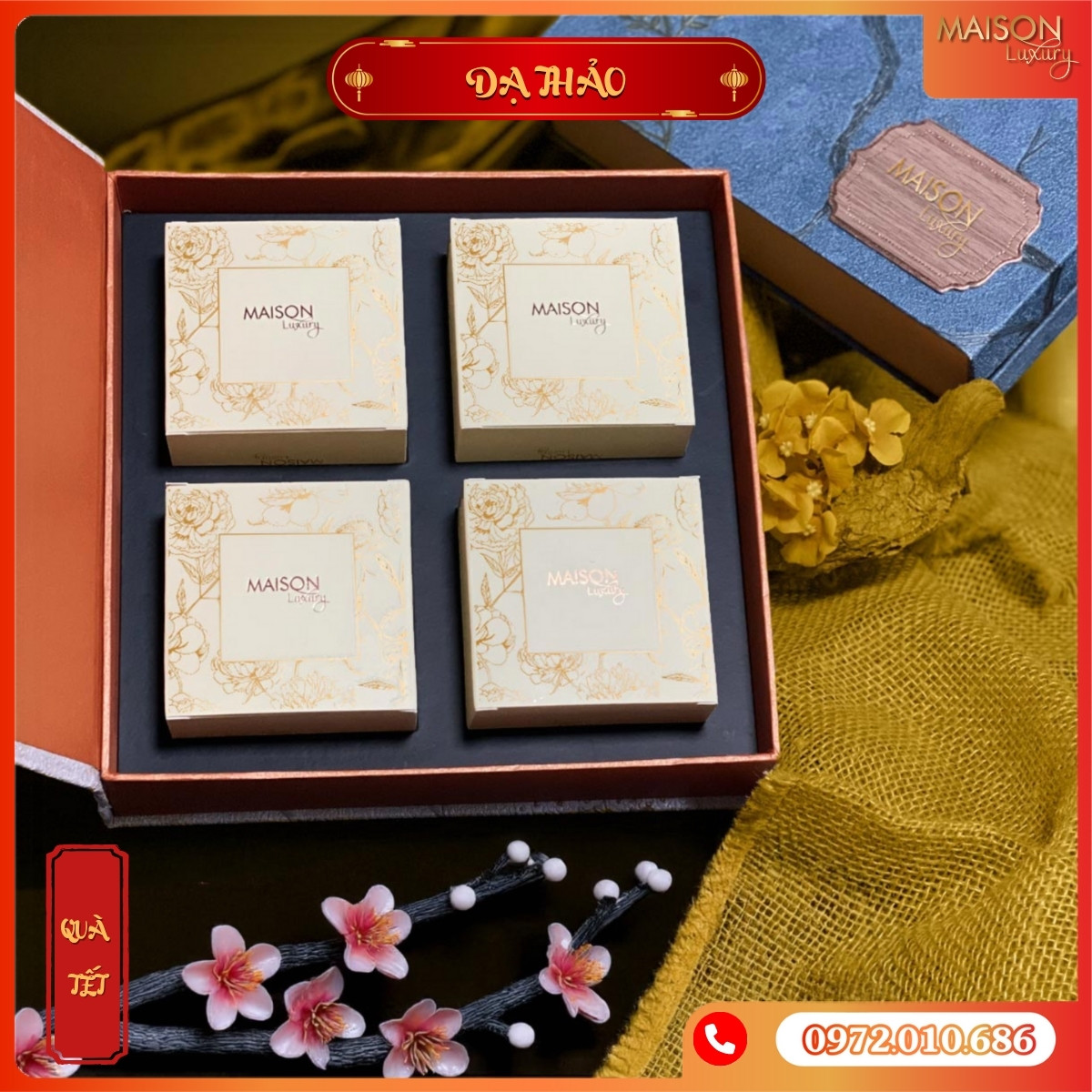 Hộp Quà Tết Maison Dạ Thảo 2026 -2 - Quà Tết Hữu Cơ