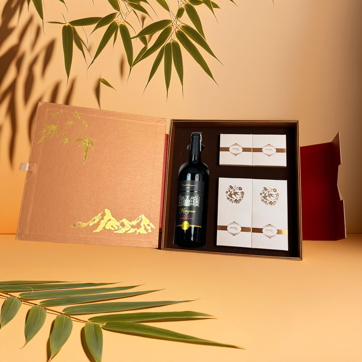 Hộp Quà Tết Maison Kim Trúc - Tặng đối tác, bạn bè, người thân