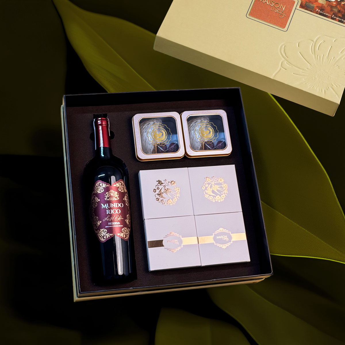 Hộp Quà Tết Maison Thanh Mai 5 - Tặng đối tác, bạn bè, người thân