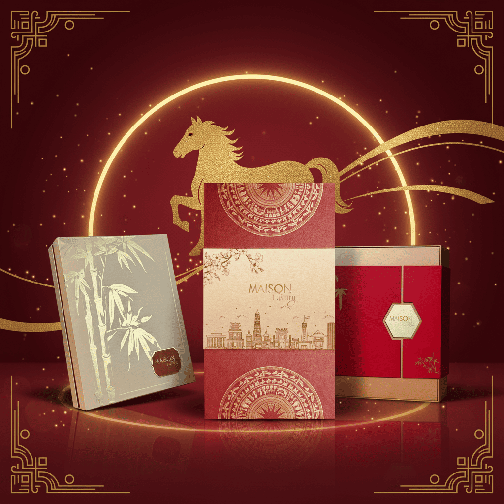 Tuyển chọn bộ 3 hộp quà Kim Trúc, Trống Đồng, Trúc Thanh - Tôn vinh vẻ đẹp thiên nhiên