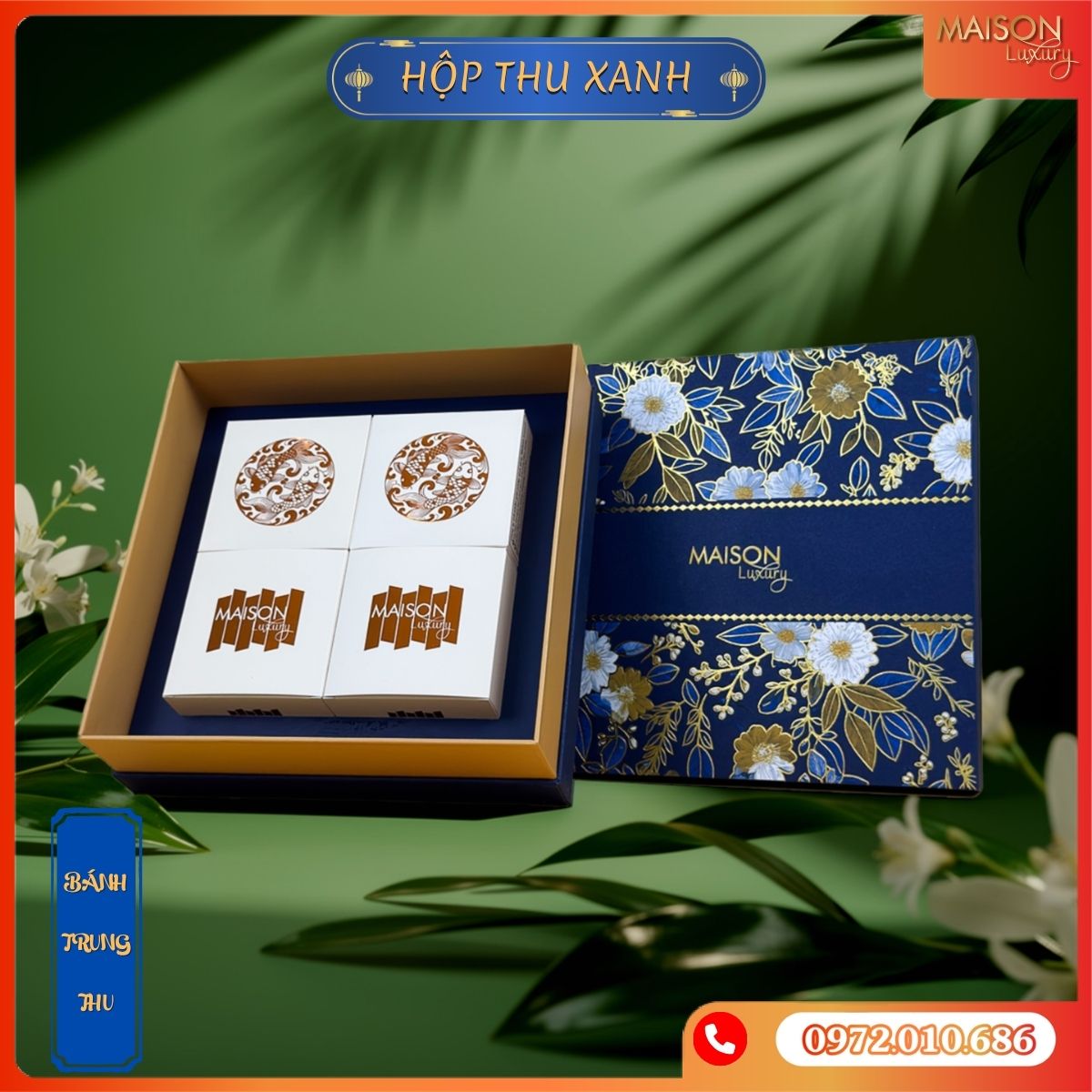 Bánh trung thu healthy Thu Xanh 4