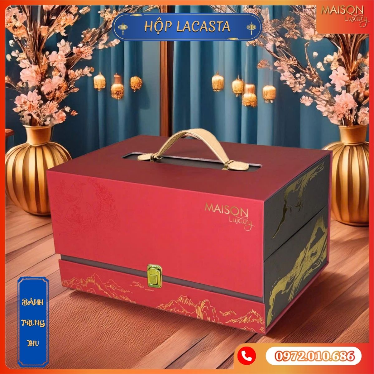 Bánh trung thu cao cấp Lacasta 1