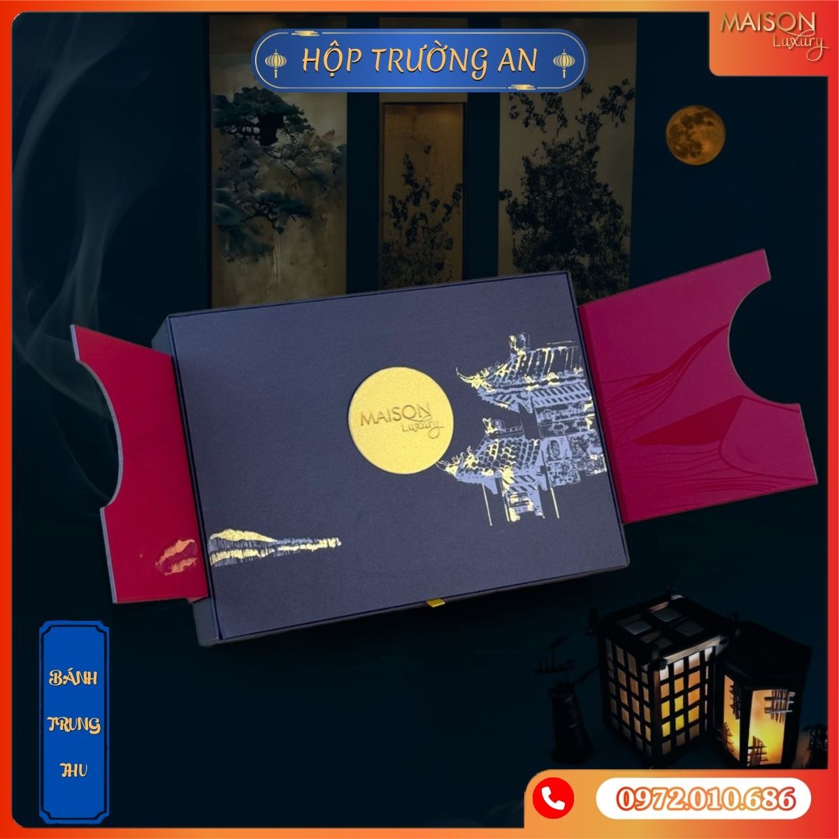 Hộp bánh trung thu Maison Trường An 2
