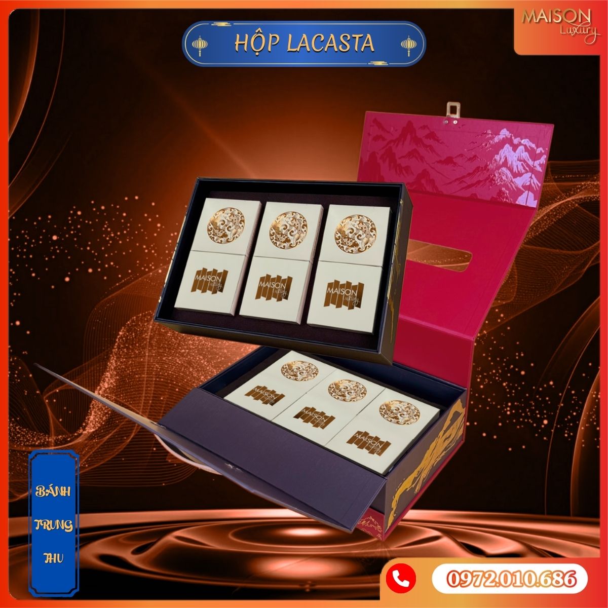 Bánh trung thu cao cấp Lacasta 1