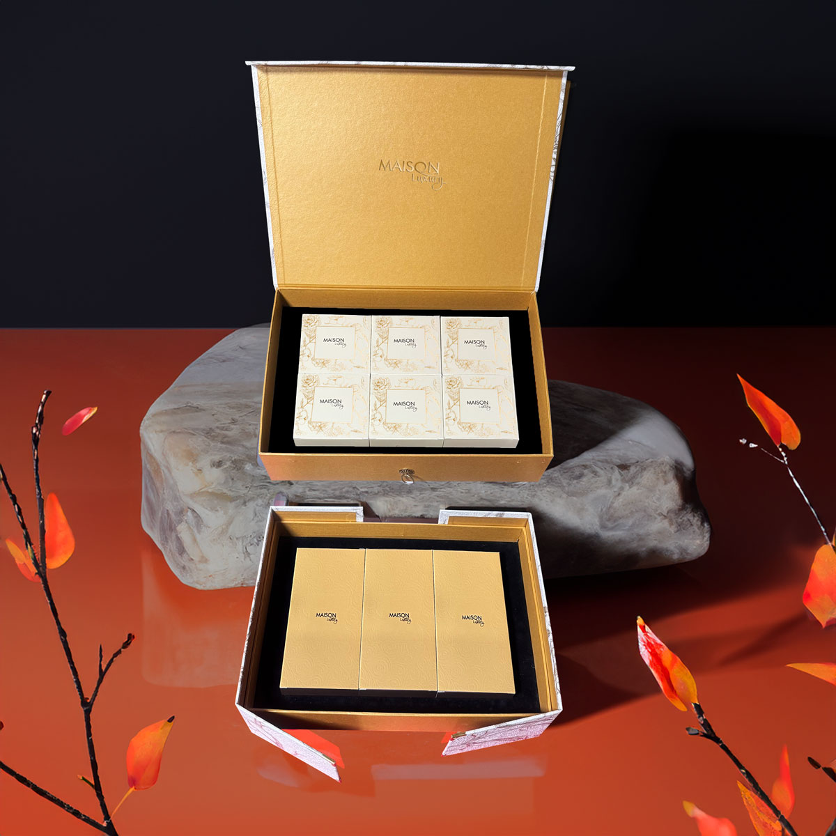 In logo doanh nghiệp miễn phí - Bánh trung thu Luxury 1