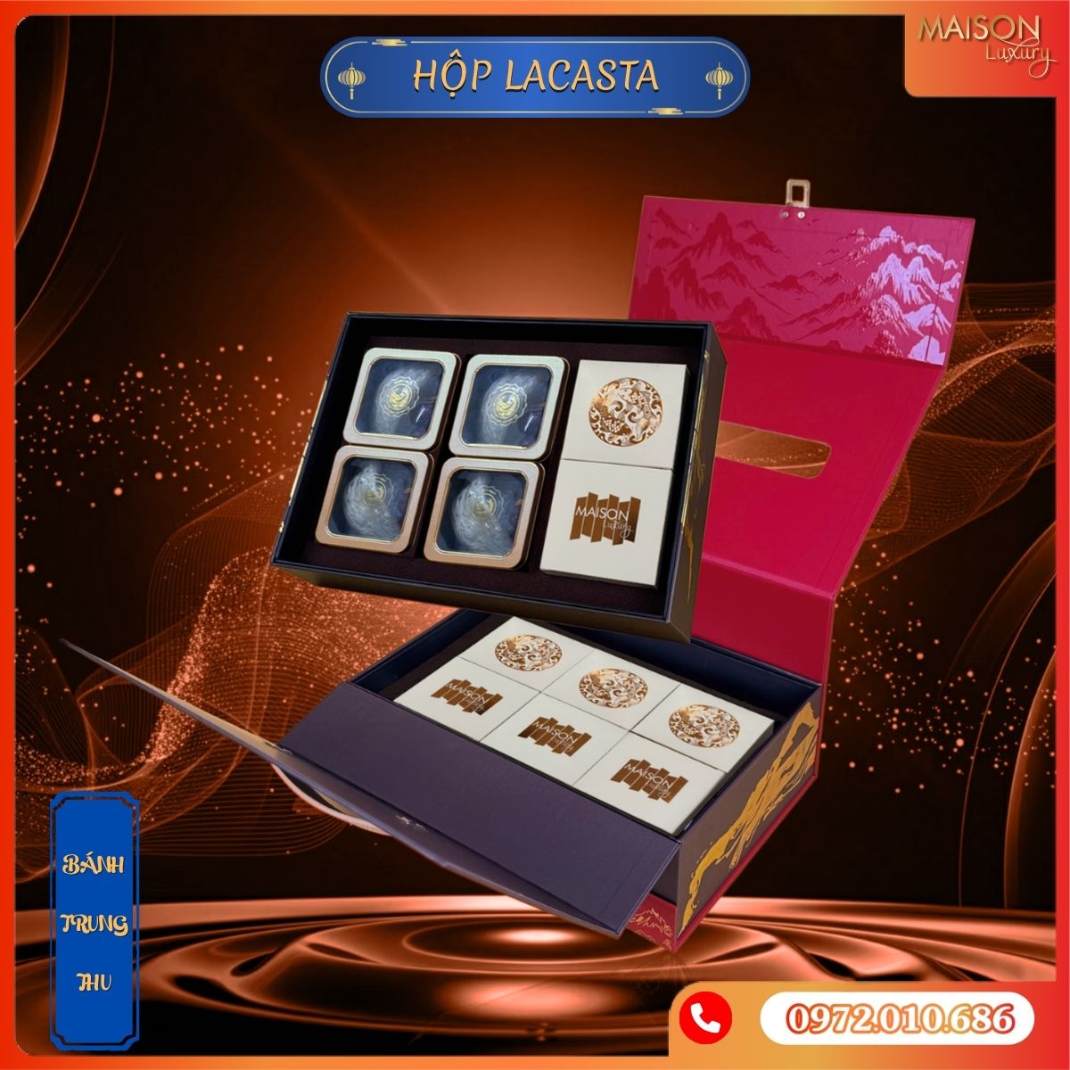 Bánh trung thu cao cấp Lacasta 6