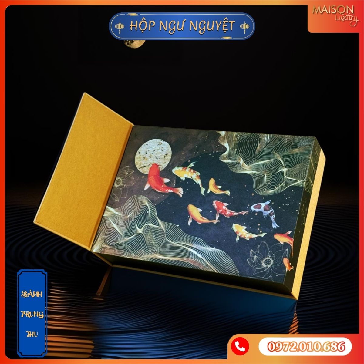 Hộp bánh trung thu Maison Ngư Nguyệt 2