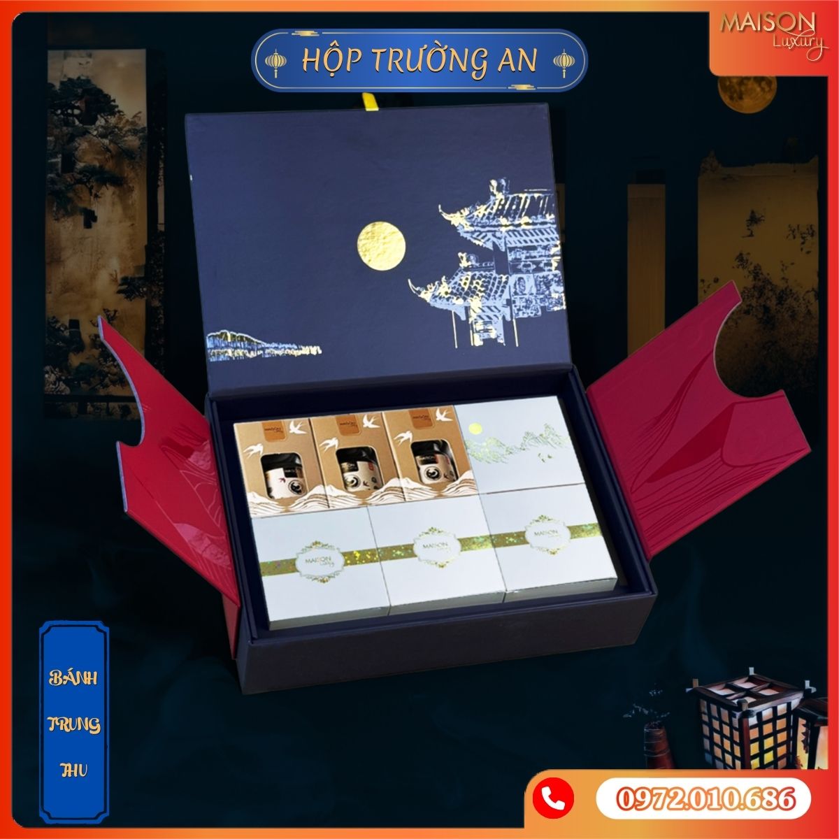 Hộp bánh trung thu Maison Trường An 5