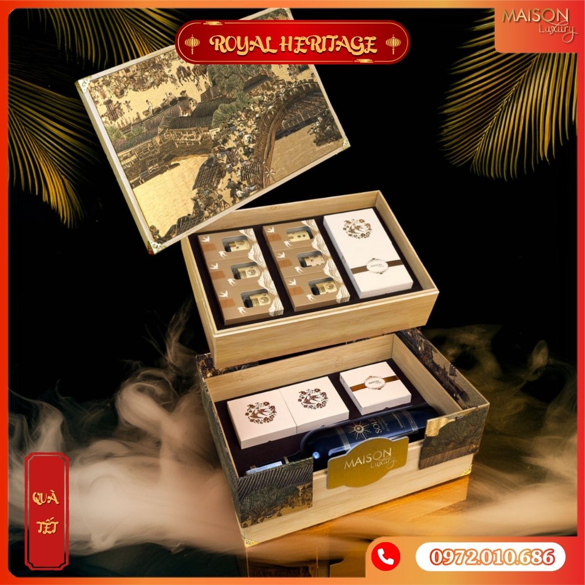 Hộp Quà Tết Maison Royal Heritage 3