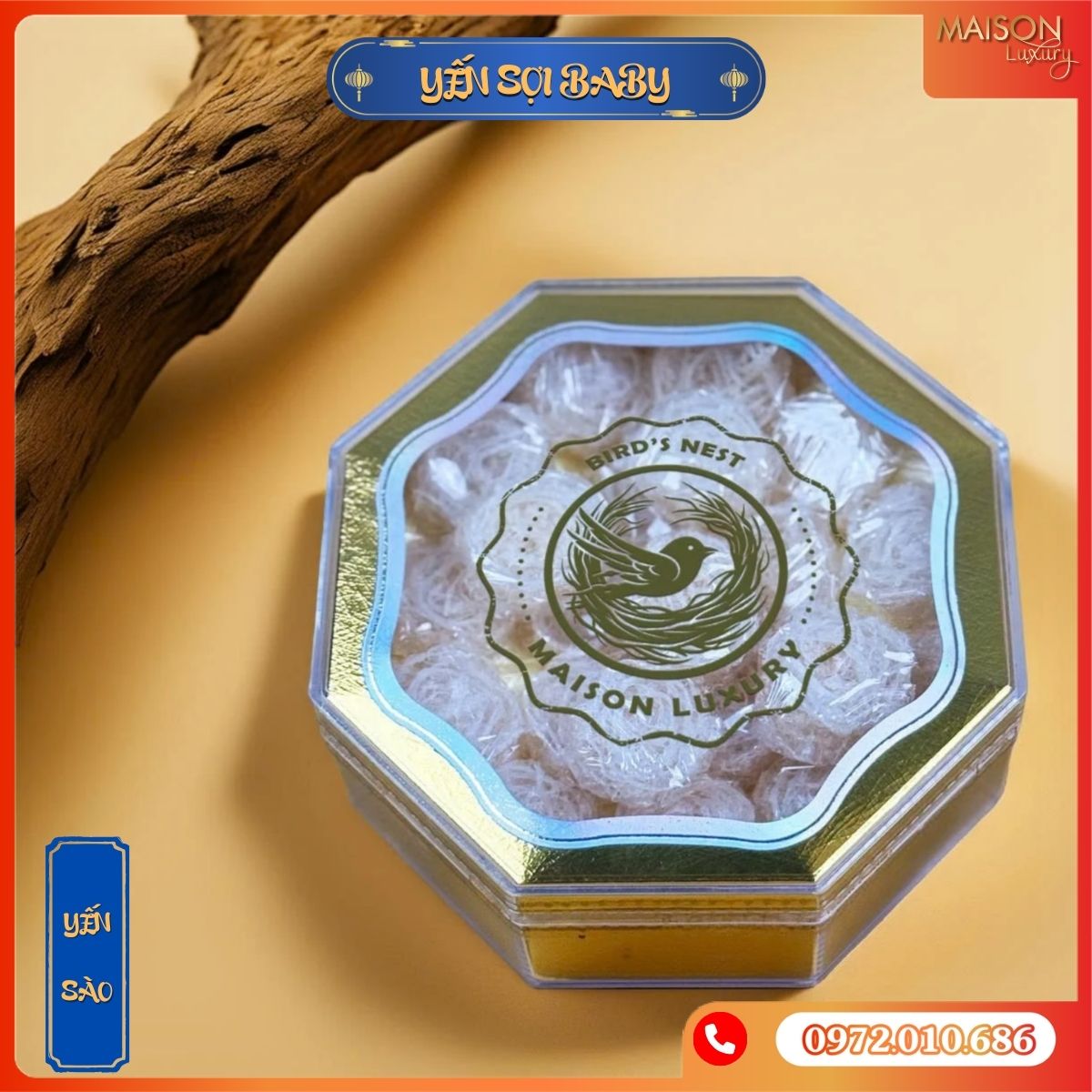 Yến Viên Sợi Baby Maison 50g