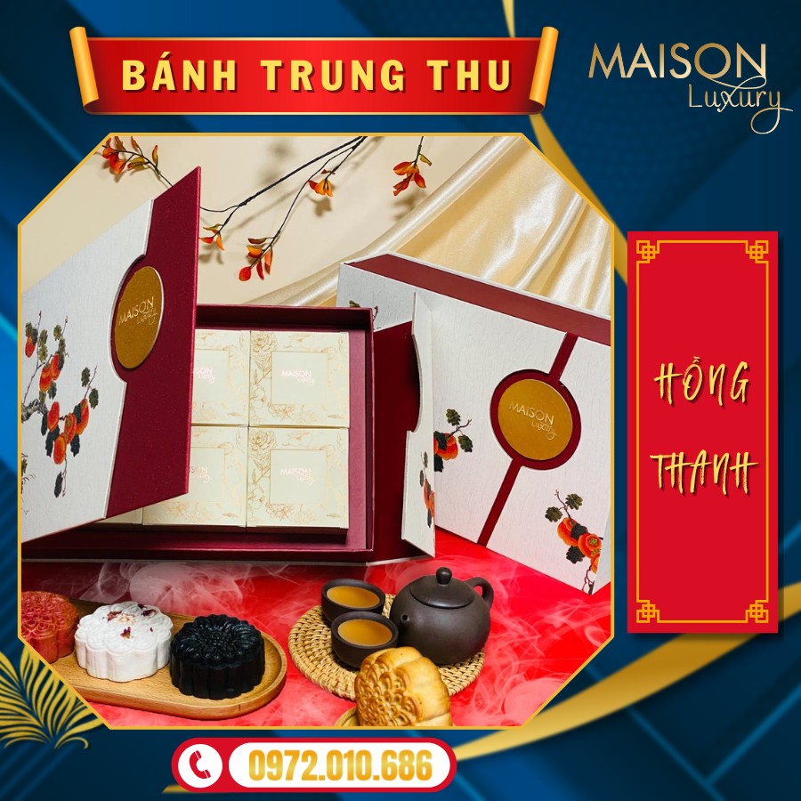 Bánh Trung Thu Healthy Hồng Thanh 4