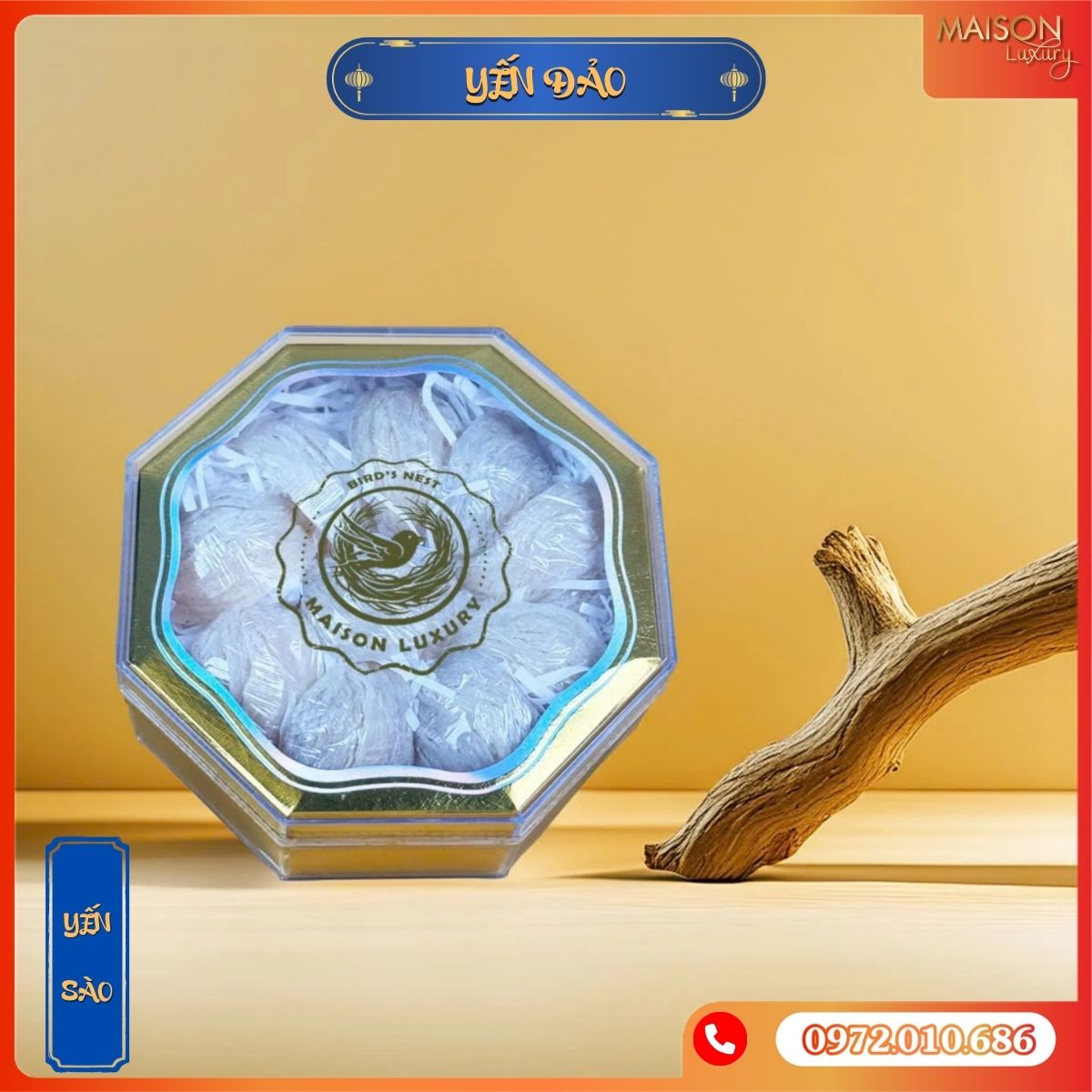 Yến Sào Cho Người Bệnh - Yến Đảo Tự Nhiên Maison Luxury