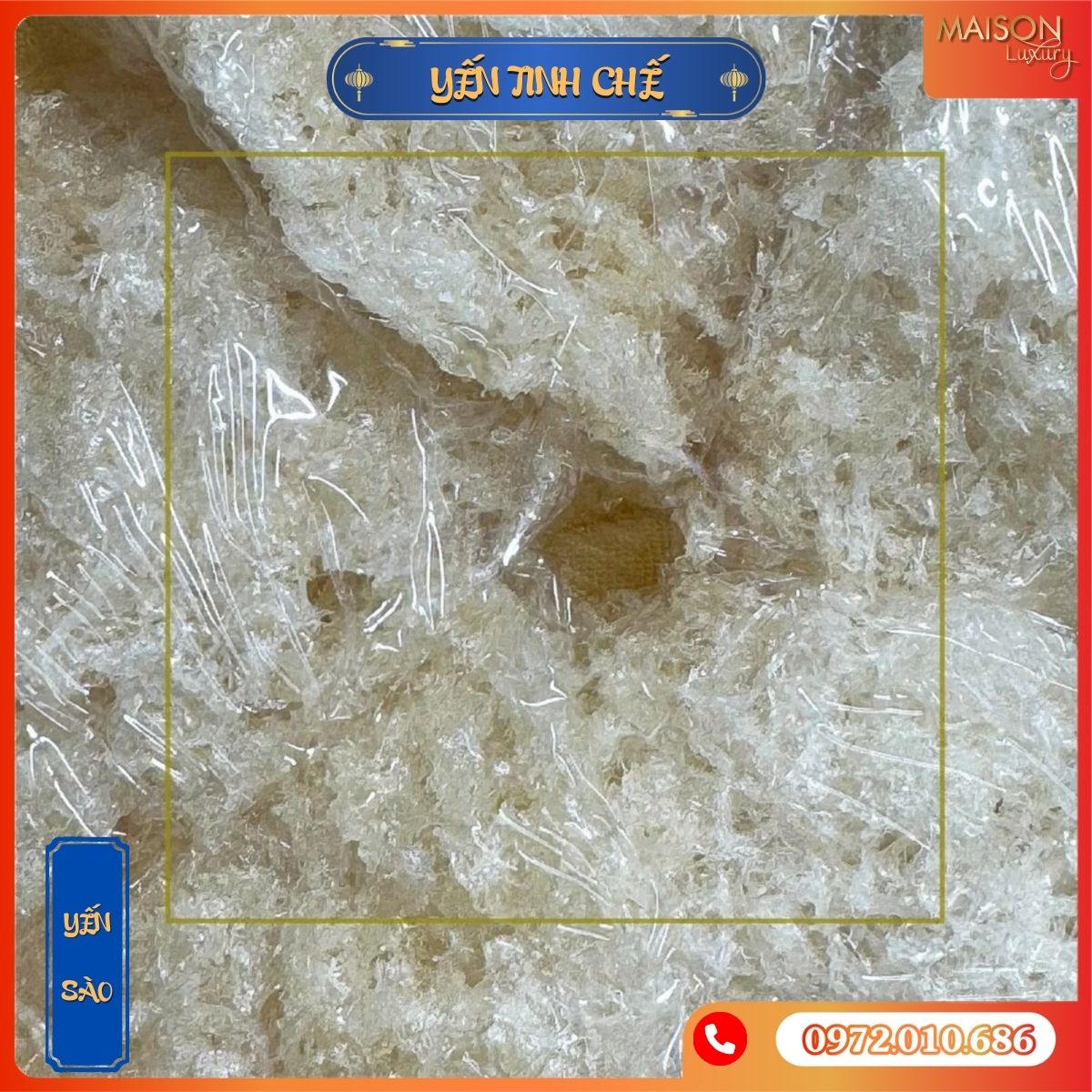 Yến Sào Cho Bé Xơ Vụn Đắp Tổ Maison 50g