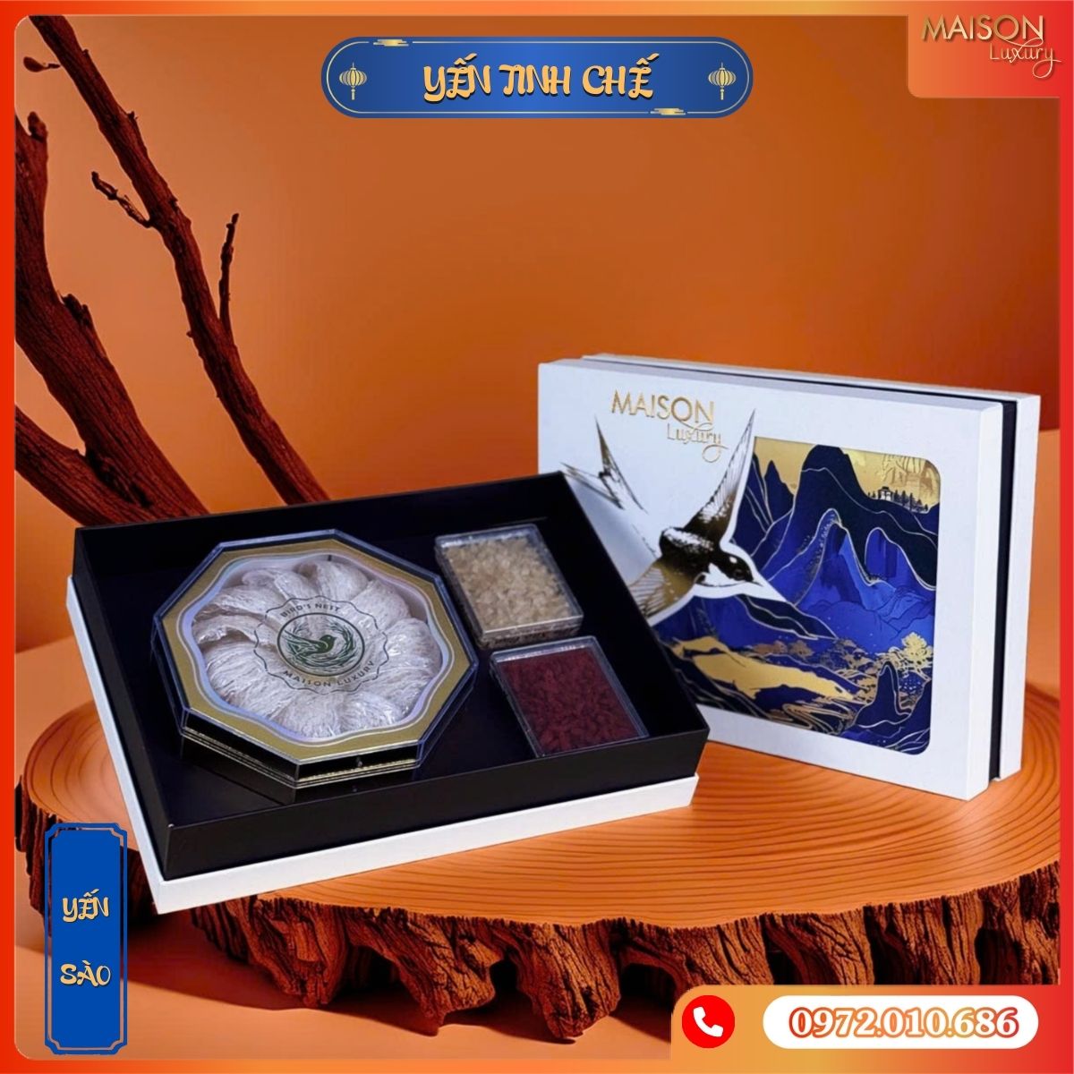 Yến Sào Cho Bé Xơ Vụn Đắp Tổ Maison 100g