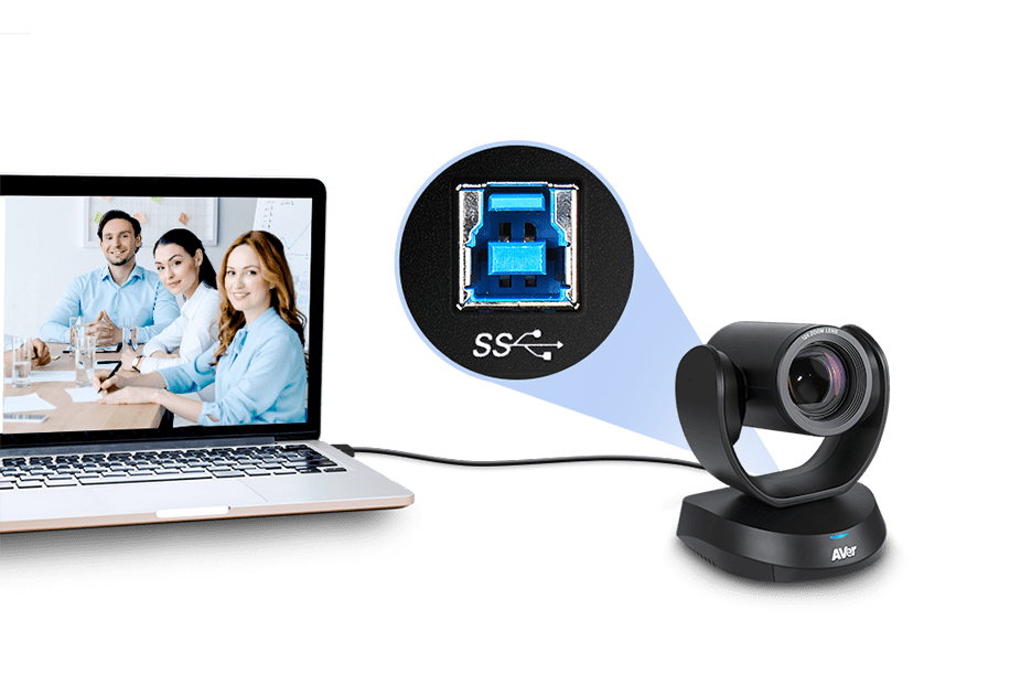 Camera hội nghị truyền hình USB AVer VC520: Nâng tầm hội nghị của bạn