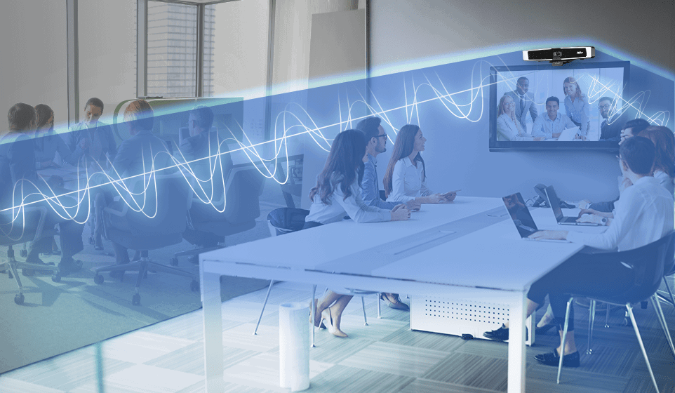 Họp trực tuyến không gián đoạn với hàng rào âm thanh của AVer VB130