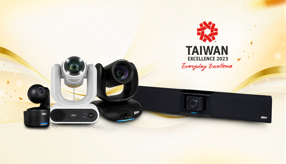 AVer được vinh danh với bốn giải thưởng Taiwan Excellence về Giáo dục, Chăm sóc sức khỏe và Hội nghị truyền hình