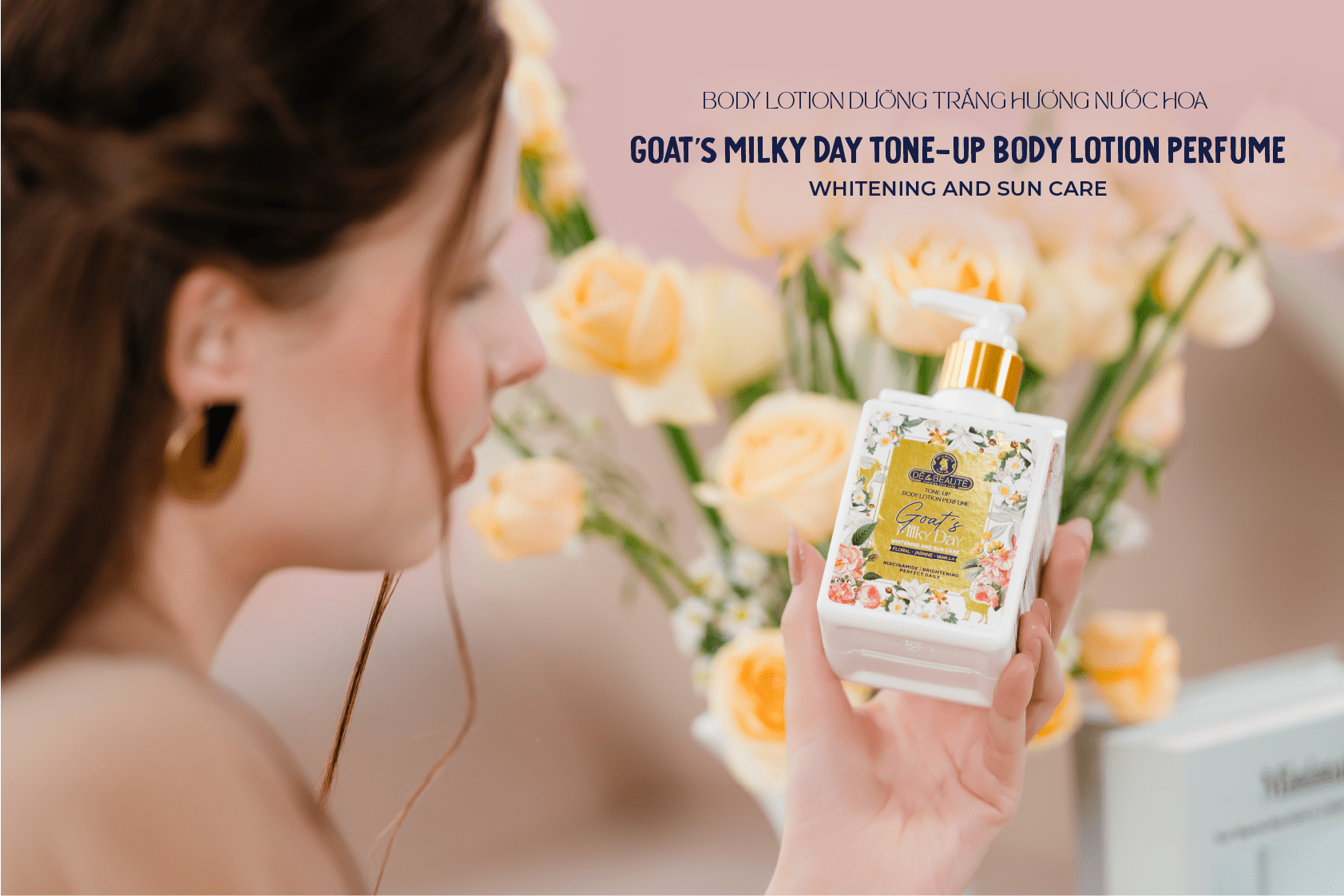 Da trắng bật tông và Bảo vệ da toàn diện cùng Dê la Beauté Lotion ngày Da trắng bật tông và Bảo vệ da toàn diện cùng Dê la Beauté Lotion ngày