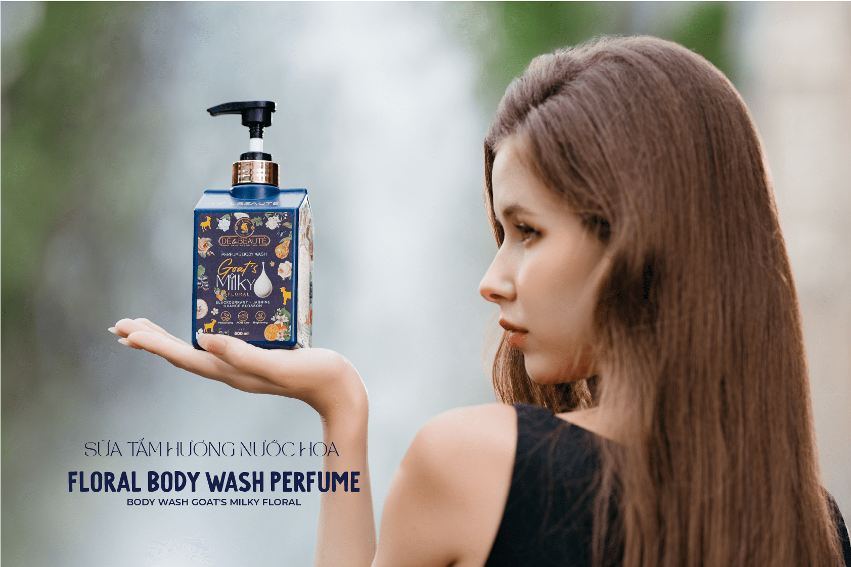 Làn da mịn màng và tươi mới cùng sự kết hợp tinh tế giữa sữa Dê La Beauté và hoa cúc Làn da mịn màng và tươi mới cùng sự kết hợp tinh tế giữa sữa Dê La Beauté và hoa cúc