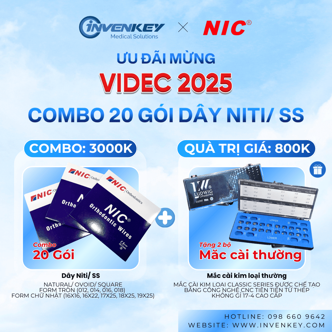 Combo 20 dây Niti/SS – Quà trị giá 800K