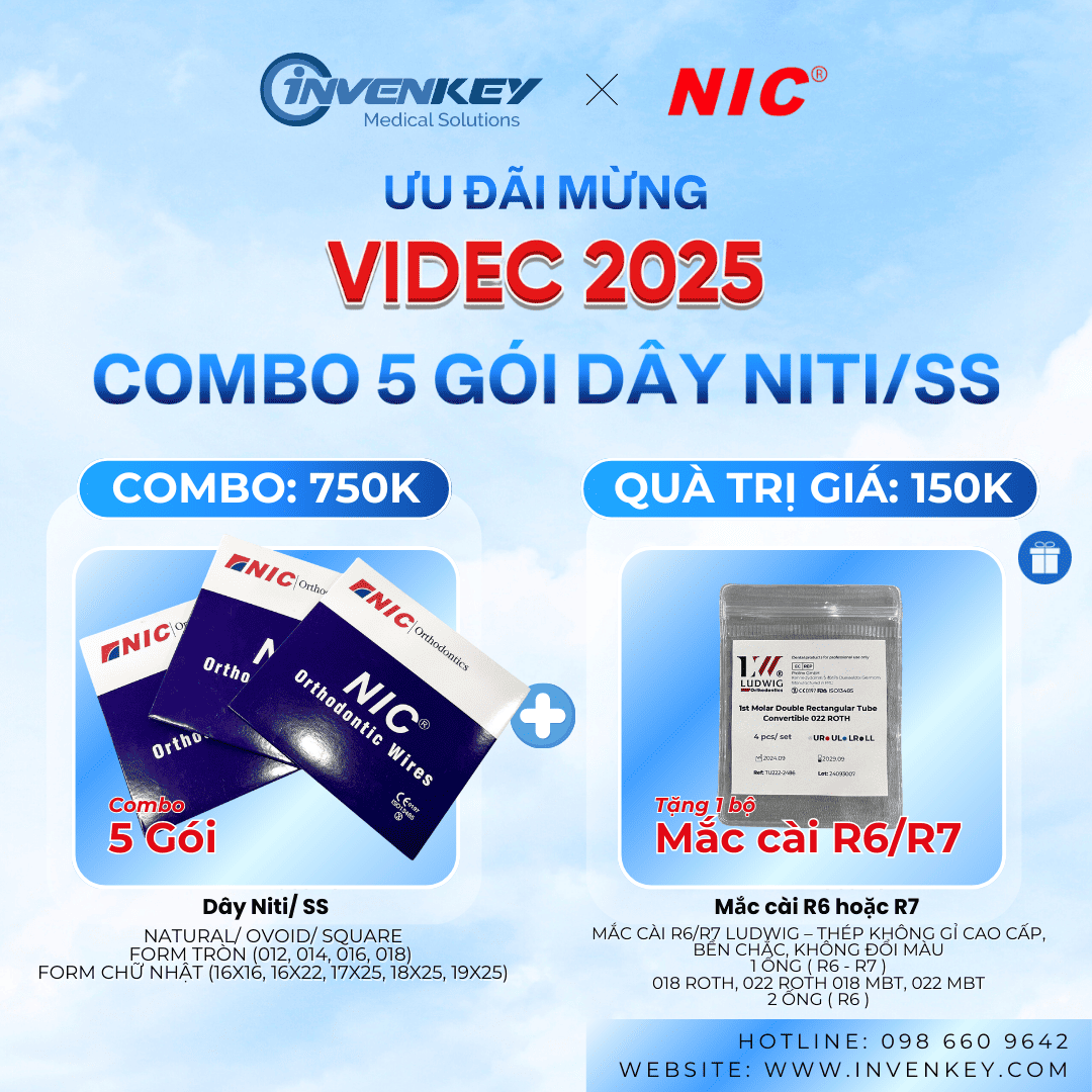 Combo 5 dây Niti/SS – Quà trị giá 150K