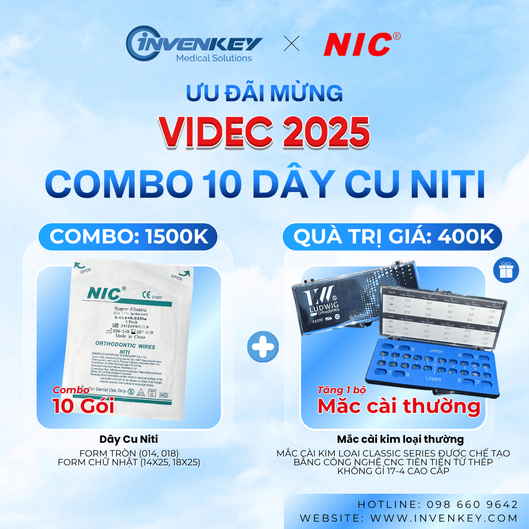 Combo 10 dây Cu Niti – Quà trị giá 400K