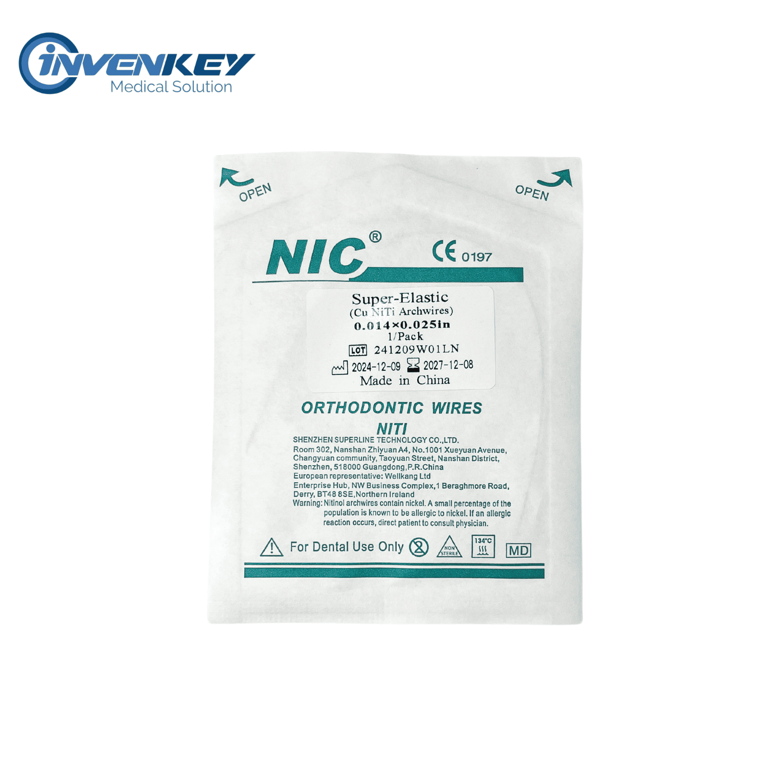 Dây cung CU-niti nong rộng - Feliz