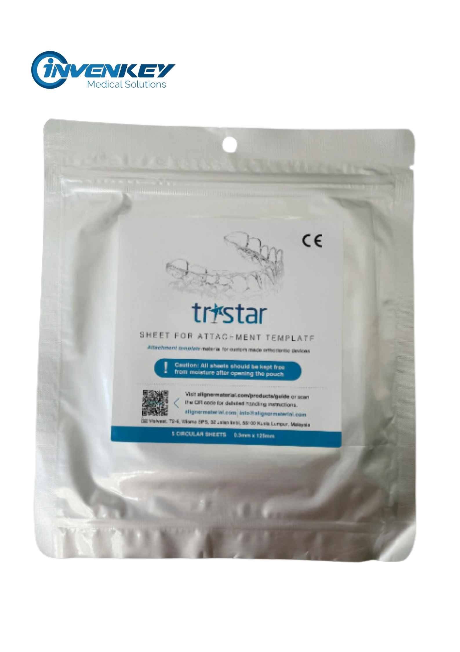 Máng Plastic Sheet Tristar Attachment Template