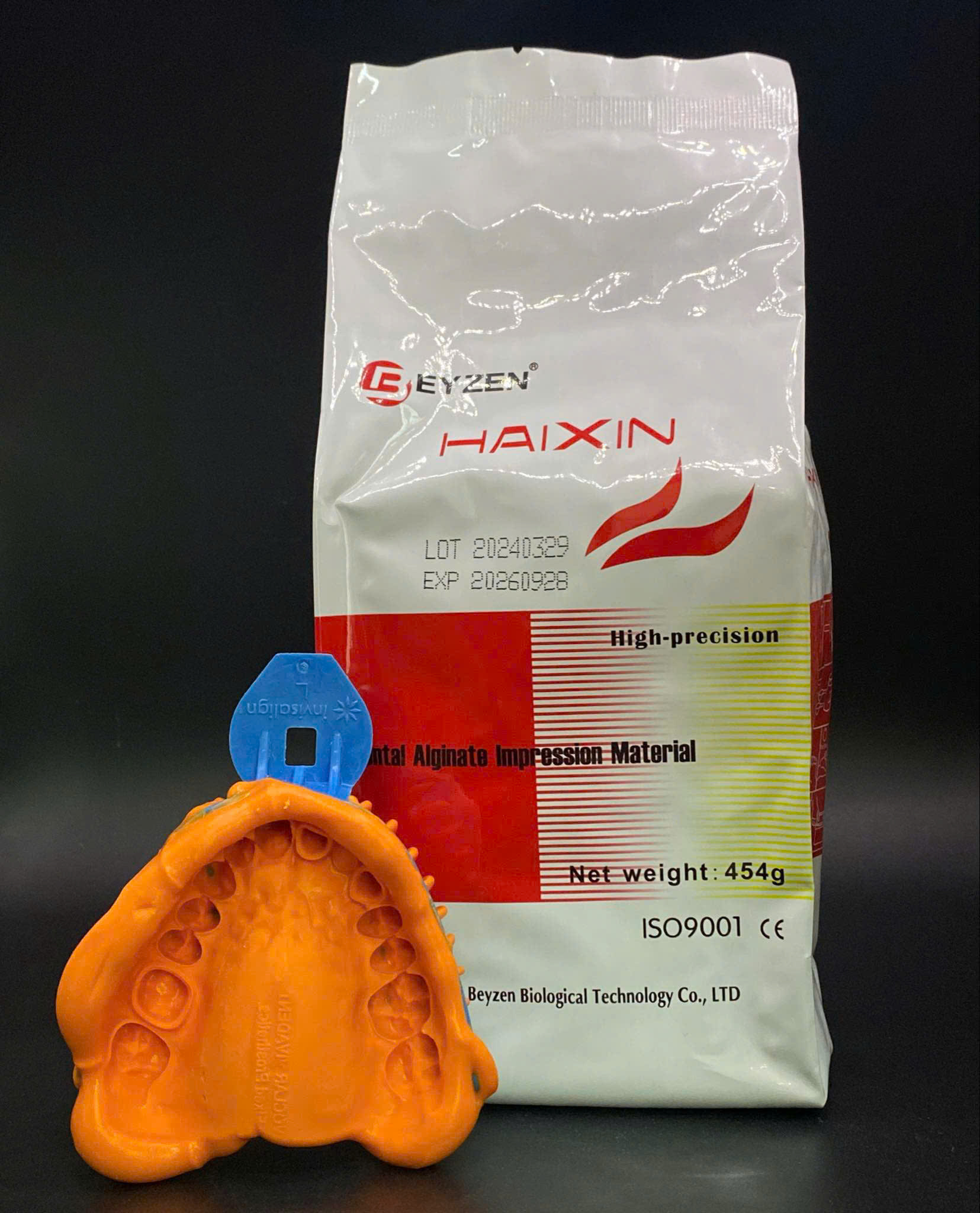 Bột lấy dấu Alginate nha khoa Haixin