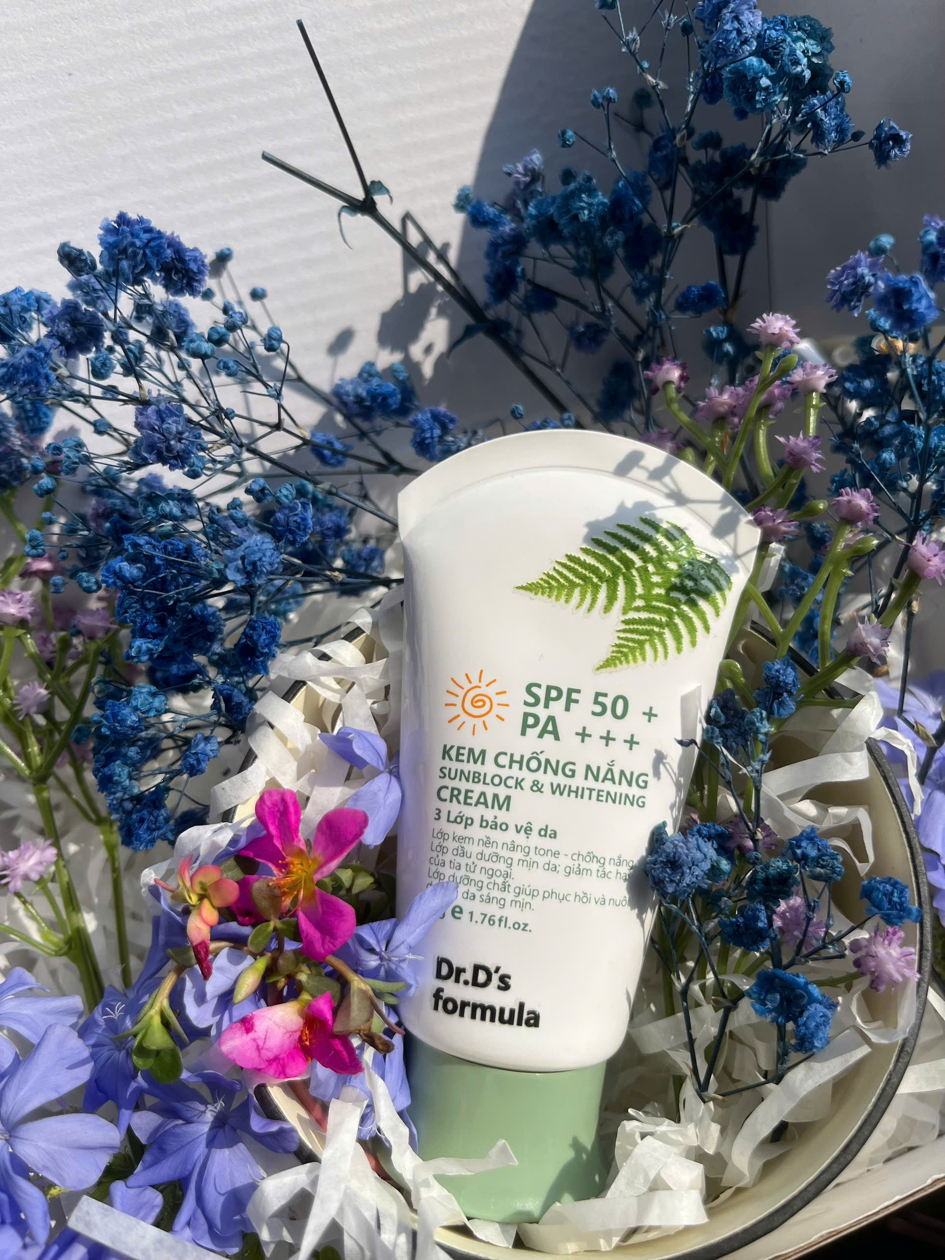 [Bản mới] KEM CHỐNG NẮNG SUNBLOCK & WHITENING CREAM