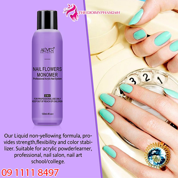 aliver nail flowers monomer-3